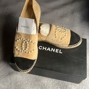 Chanel Pearl espadrille